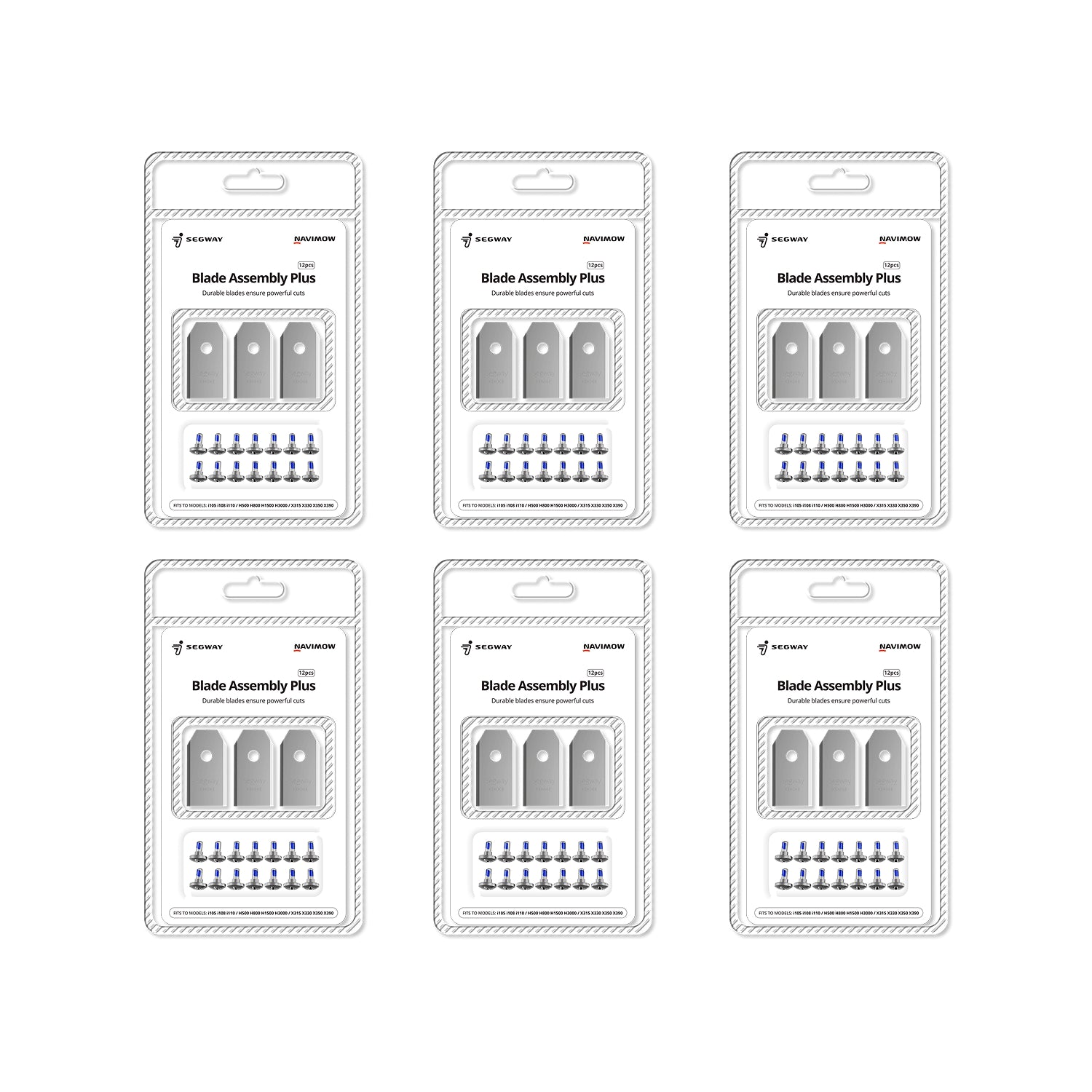 Navimow Ensemble de lames Plus (lot de 6)